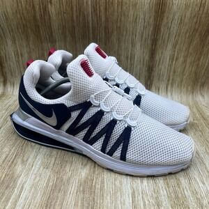 Nike Shox Gravity Defy Men's Size 11.5 Running Shoes White Sneakers AR1999-104‎
